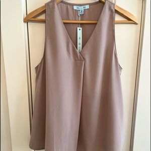 She + Sky Blushing Tank SZ M